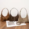 Vintage Luxury Leather Women’s Shoulder Bag - Image 4