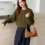 Vintage Luxury Leather Women’s Shoulder Bag - Image 7