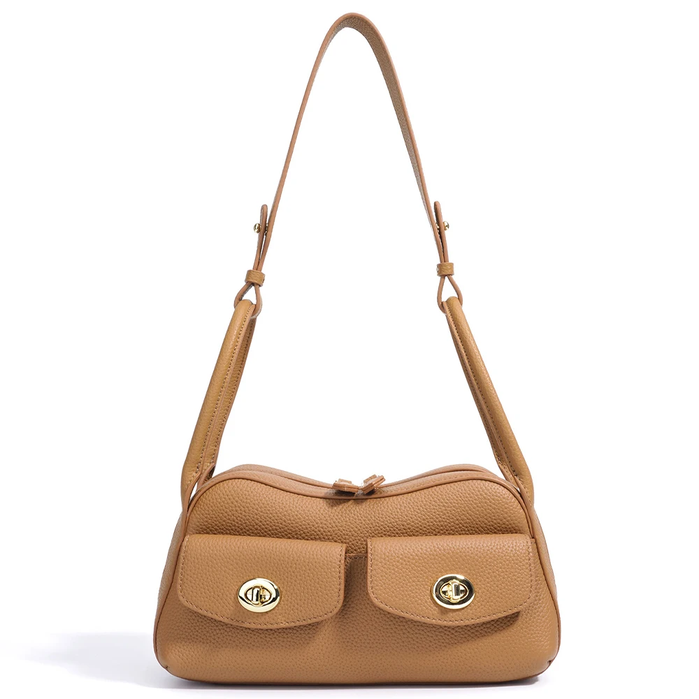 Women’s Genuine Leather Convertible Shoulder Bag