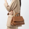 Stylish Women’s Leather Saddle Bag - Image 5