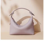 Women’s Minimalist Leather Shoulder Bag - Image 2