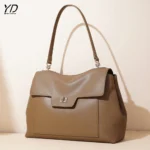 Women’s Genuine Cowhide Leather Shoulder Bag - Image 4