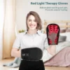 Red & Near-Infrared LED Hand Glove