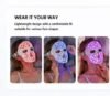 Wireless 5D LED Face Mask with Remote Control - Image 3